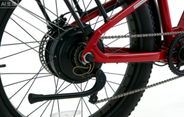 AmpTrail Red Radster Trail Electric Off-Road Bike - Image index.index1